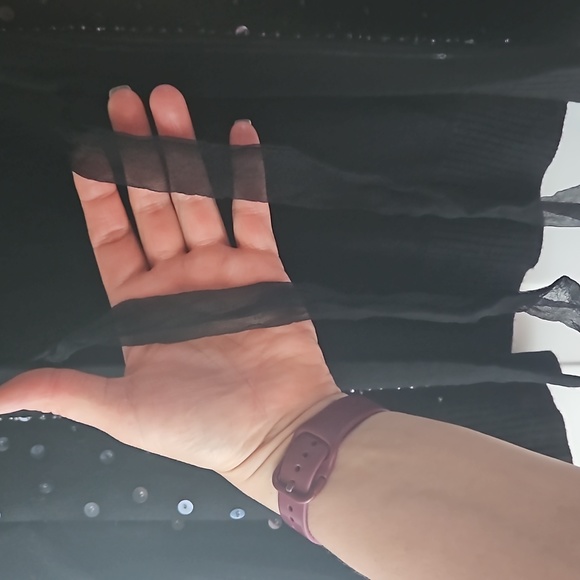 Moda International sequins, silk, and cashmere sweater - Picture 6 of 12